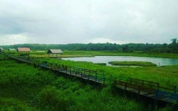 Tempat Wisata di Balangan, Wisata Danau Baruh Bahinu (Foto: Instagram/Wisata Danau Baruh Bahinu)