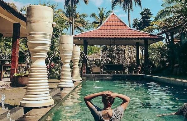 Villa Padi Villa Padi Cangkringan menjadi salah satu tempat menginap di Sleman dengan nuansa jawa. (Foto: IG/Villa Padi Cangkringan)