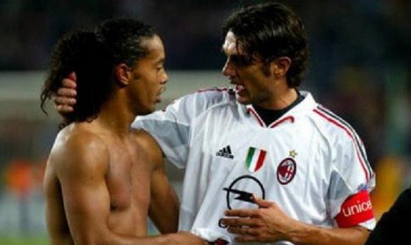 Ronaldinho Paolo Maldini Foto: Ist
