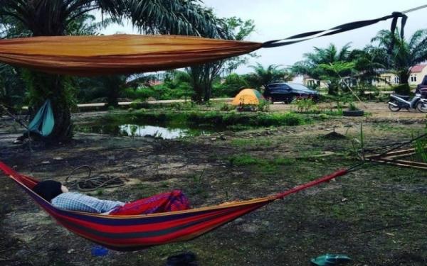Momma Fun Camp, tempat alternatif camping di Sumatera Selatan ini berada di Talang Kelapa Banyuasin. (Foto: Instagra,)