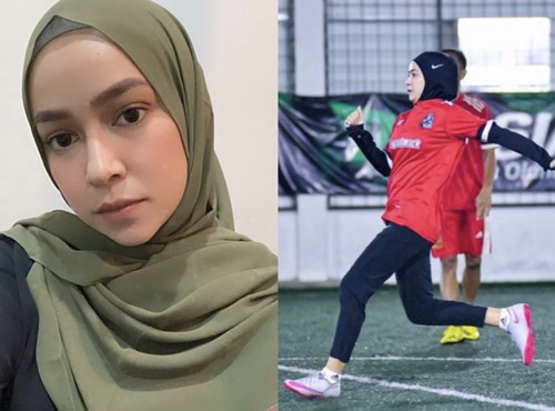 Aryani Fitriana Artis tomboi yang kini berhijab, Aryani Fitriana.