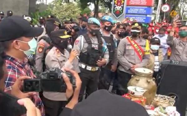 Wakapolda Kalteng Wakapolda Kalteng Brigjen Ida Oetari Poernamasari. (Foto: iNews/Ade Sata)