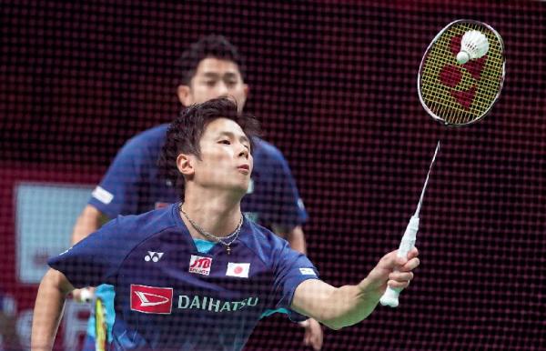 Hoki/Kobayashi juara Denmark Open 2021 Ganda putra Jepang Takuro Hoki/Yugo Kobayashi keluar sebagai juara Denmark Open 2021. (foto: REUTERS)