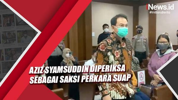 Video Aziz Syamsuddin Diperiksa Sebagai Saksi Perkara Suap Eks Penyidik