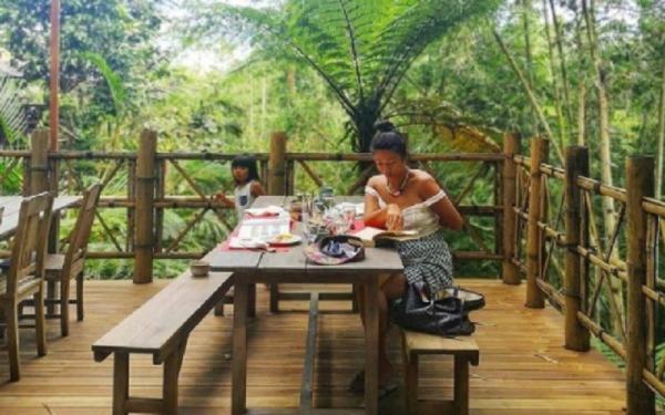Bamboo Forest Restaurant Tabanan Bali. (Foto: IG @bambooforestrestaurant)