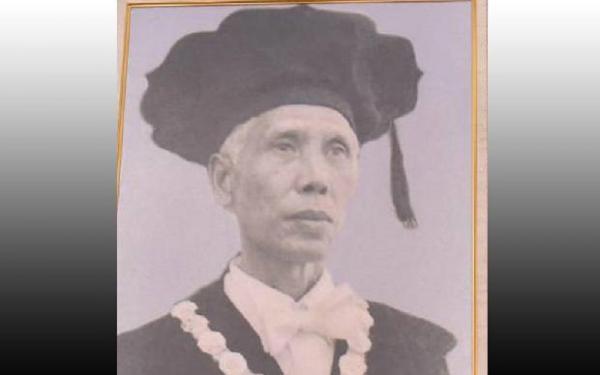 sardjito ugm Sardjito dikenal sebagai pahlawan nasional sekaligus Rektor Universitas Gadjah Mada (UGM) pertama (1950-1961). (Foto: Biro Pers Setpres)