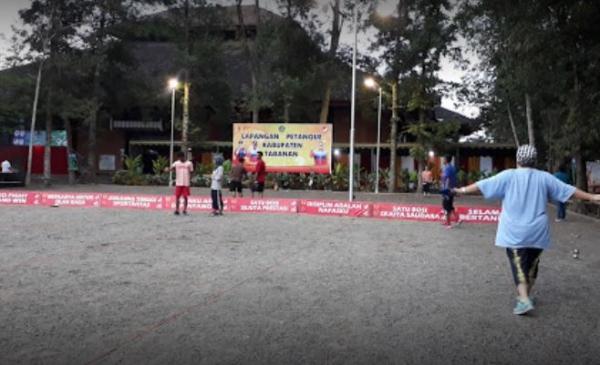GOR Debes salah satu tempat jogging di Tabanan, Bali. (Foto: Instagram)