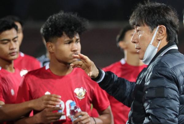 Bagus Kahfi Shin Tae-yong Prediksi susunan pemain Timnas Indonesia U-23 Vs Australia menarik untuk dibahas. Bagus Kahfi diprediksi jadi target man. (Foto: PSSI)