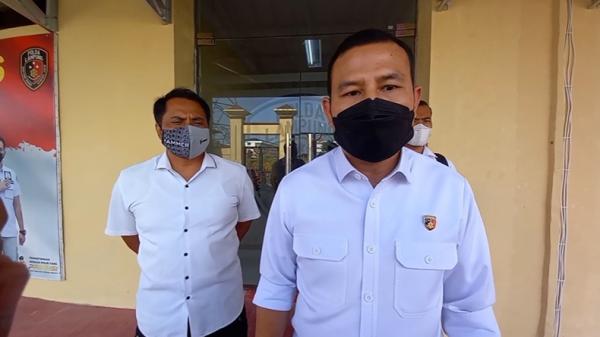 Dirkrimum Polda Lampung AKBP Reynold Direktur Reserse Kriminal Umum Polda Lampung AKBP Reynold Elisa Hutagalung (Andres Afandi/MNC Portal)
