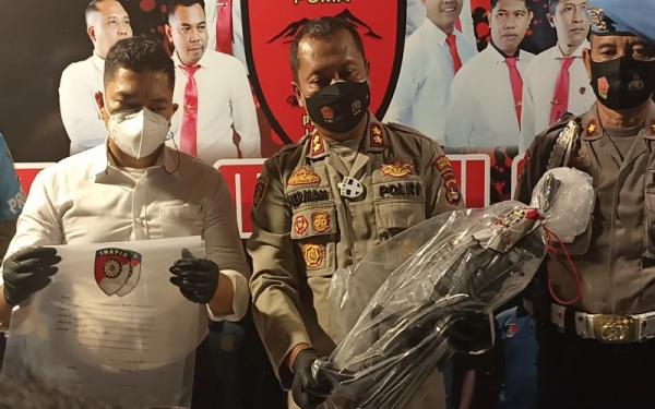 Polisi Tembak Rekannya hingga Tewas di Lombok Timur,  Senapan V2 Diamankan