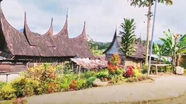 Rumah Gadang Kampuang Sarugo Rumah Adat di Kabupaten 50 Kota Sumatera Barat, Rumah Gadang Kampuang Sarugo (Nur Ain/MNC Portal)