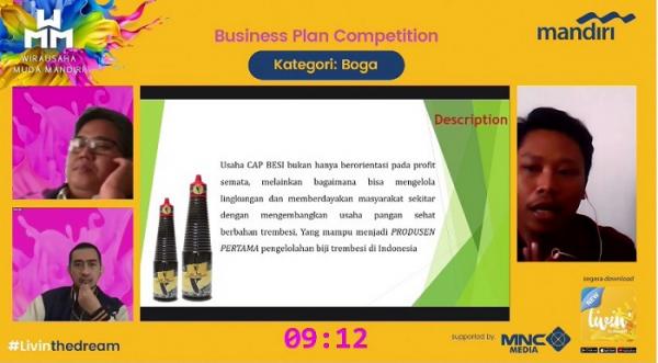 Wirausaha Muda Mandiri. (Foto: tangkapan layar Channel YouTube WWM)