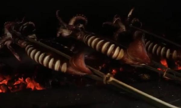 Cumi Bakar Geprek (Foto: iNews.id/Roby Ridwan).