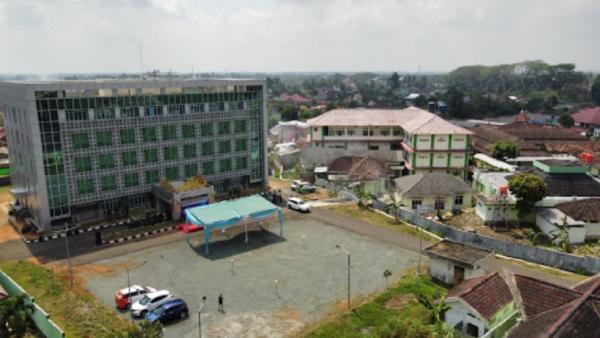 Gedung serbaguna Asrama Haji Bandarlampung. (Foto: Istimewa).