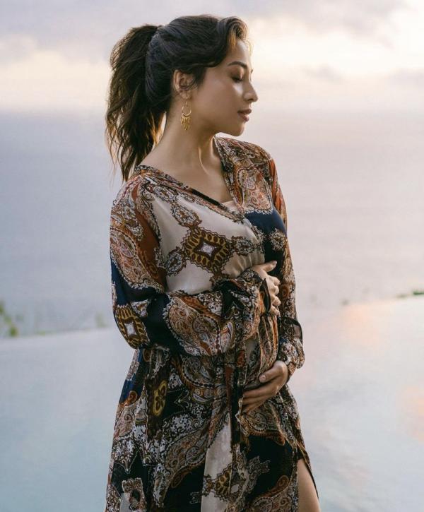 Potret cantik Nikita Willy hamil anak pertama. (Foto: Instagram)