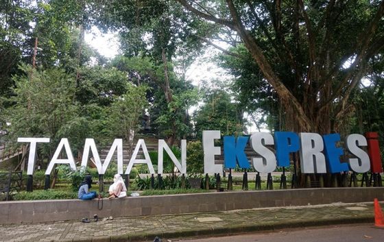 taman ekspresi (Foto: iNews.id)