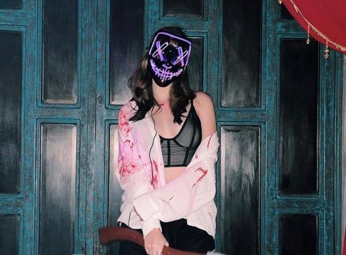 Ranty Maria rayakan Hallowen. (Foto: IG)