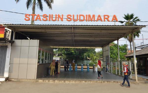 Stasiun Sudimara di Tangsel, Banten. (Foto: heritage.kai.id)