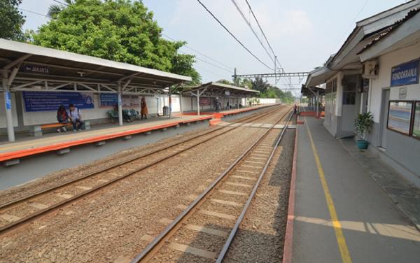 Stasiun Pondok Ranji di Tangsel, Banten. (Foto: heritage.kai.id)