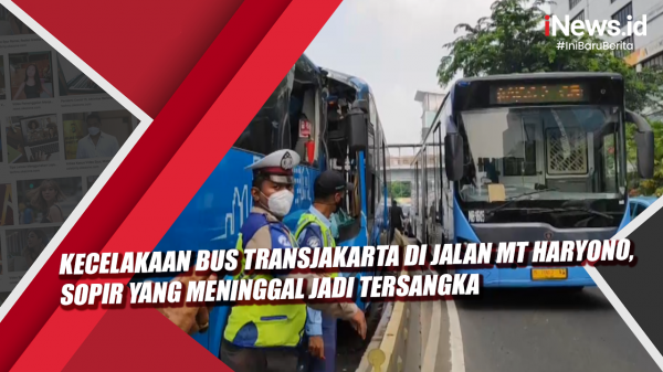 Video Kecelakaan Bus Transjakarta Di Jalan MT Haryono, Sopir Yang ...