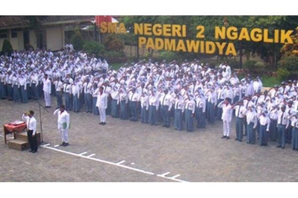  SMA N 2 Ngaglik memiliki dua jurusan, yakni jurusan MIPA dan IPS serta memiliki 1  Kelas Khusus Olahraga (KKO). (Foto : https://www.sman2ngaglik.sch.id/ )