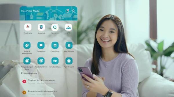 Aplikasi PLN Mobile. (Foto: dok PLN)