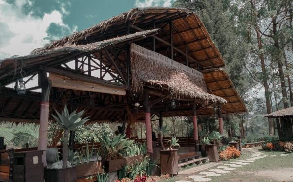 5 tempat camping di Karo Sumatera Utara, Sopo Juma. (Foto: Dok Pribadi)