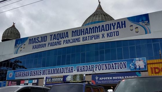 masjid taqwa muhammadiyah (Foto: iNews.id)