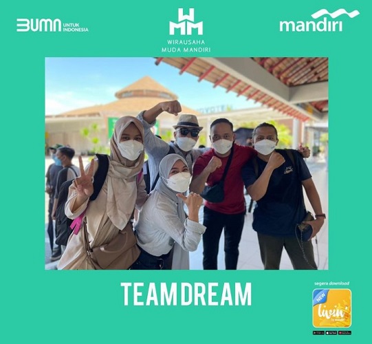 Team Dream Foto: Instagram @wrausahamandiri