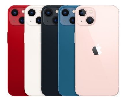 (Lima warna iPhone 13 Mini dan iPhone 13, Foto: Apple)
