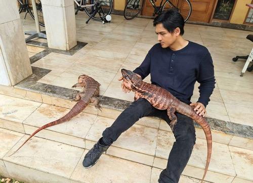 Lucky Hakim Artis Pelihara Hewan Buas, Lucky Hakim.