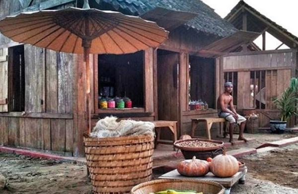 Salah satu spot foto di Gamplong Studio (Foto: Visiting Jogja)