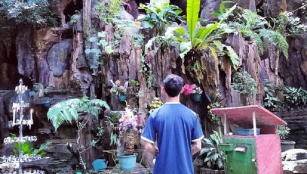 Tempat Wisata di Pringsewu Goa Maria. (Foto: Istimewa).