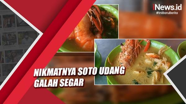 Nikmatnya Soto Udang Galah Segar di Warung Makan Asahan