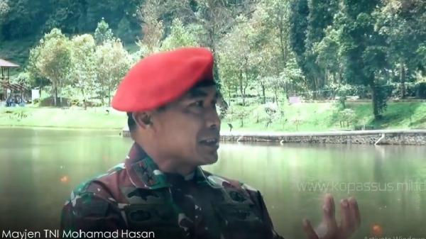 Danjen Kopassus Mayjen TNI Mohamad Hasan Danjen Kopassus Mayjen TNI Mohamad Hasan. (Foto: Kopassus)