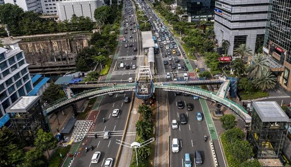 Polri Gelar Balap Sepeda 13 Juli, Lalin Sekitar Jalan Sudirman Jakarta Dialihkan