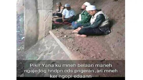 MEME YANA Meme foto paranormal membantu pencarian Yana. (Foto: ISTIMEWA)