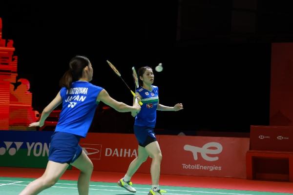 Matsuyama/Shida juara Ganda putri Jepang Nami Matsuyama/Chiharu Shida menjadi juara Indonesia Masters 2021. Matsuyama/Shida melibas tanpa ampun duo Korea Selatan. (foto: Humas PBSI).