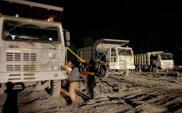 2 Warga Negara China di Tambang Batu Bara Ilegal Tanah Bumbu Ditangkap Polisi 