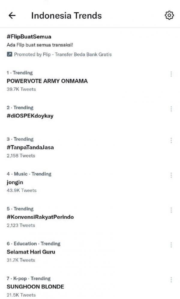 Konvensi Rakyat Perindo Jadi Trending Tagar #Konvensi Rakyat Perindo Jadi Trending di Twitter.