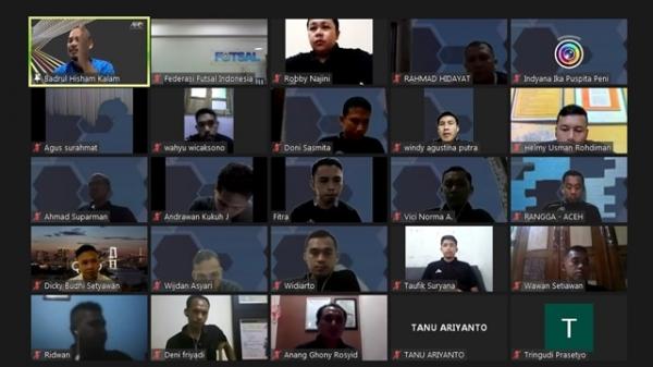 Federasi Futsal Indonesia menggelar workshop Law of the Game yang dibawakan langsung oleh Instruktur Wasit berlisensi FIFA, Badrul Hisham Kalam asal Kuala Lumpur, Malaysia, via online pada 22-23 November 2021.