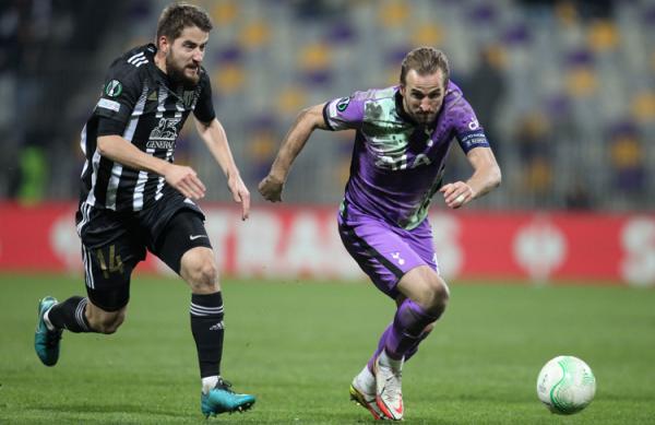 Tottenham Hotspur dibungkam Klub Slovenia Mura 1-2  pada matchday kelima Grup G Liga Konferensi Eropa, Jumat (26/11/2021) dini hari WIB. (Foto: REUTERS/Srdjan Zivulovic)