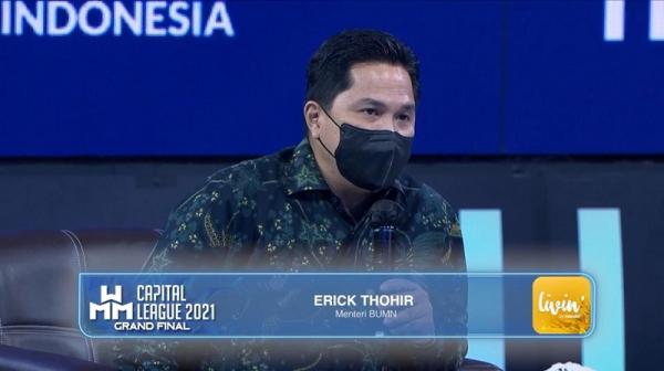 Menteri BUMN Erick Thohir.