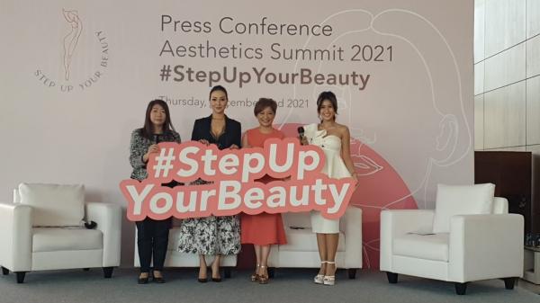 Kampanye #StepUpYourBeauty untuk kesehatan wajah perempuan selama pandemi. (Foto: istimwa)