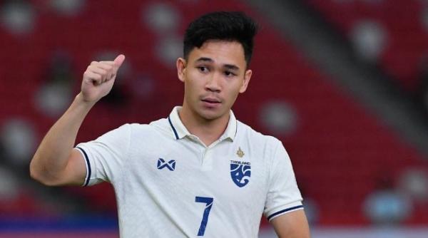 Pemain Timnas Thailand Supachok Sarachart. (Foto: Twitter/Changsuek_TH)