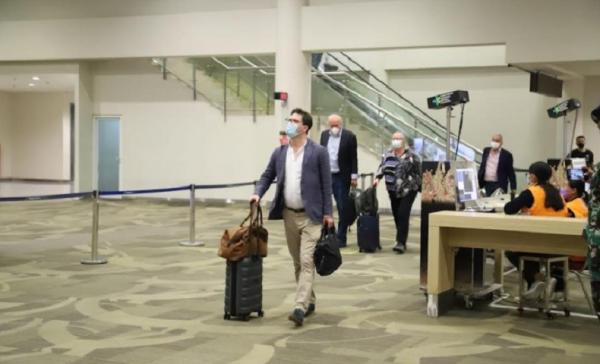 Delegasi G20 tiba di Bandara Ngurah Rai Bali. (Foto: MNC/Chusna)