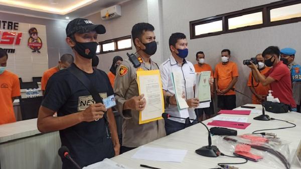 Polisi Bongkar Sindikat Pemalsuan AJB Lahan di Sukabumi, 5 Pelaku Raup Rp1,4 Miliar