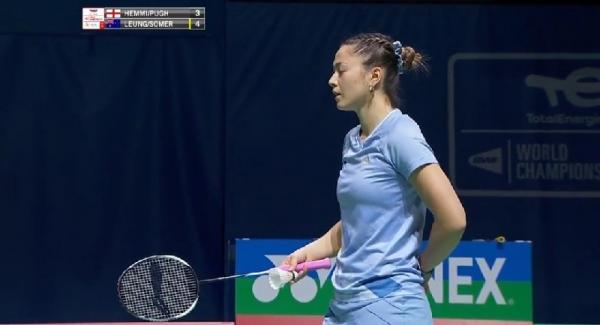 Gronya Somerville di Kejuaraan Dunia 2021 (foto:Twitter).