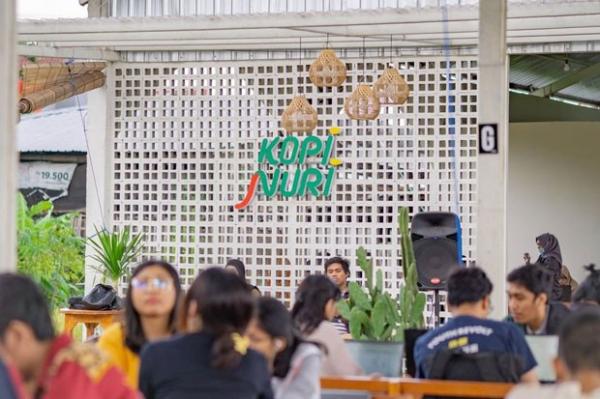 Kopinuri Kopi Nuri berada Jalan Anggajaya 2, Sanggrahan, Condongcatur, Depok, Sleman.(Foto : @Kopinuri)