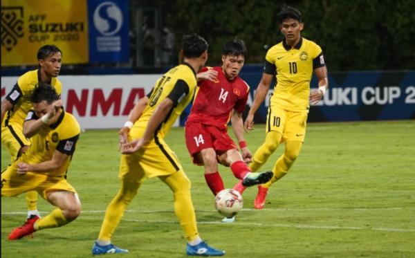 Malaysia Vs Vietnam 1 Timnas Malaysia dihajar Vietnam 0-3 pada laga lanjutan Grup B Piala AFF 2020, Minggu (12/12/2021) malam WIB. Ini fakta yang mengiringi kekalahan Harimau Malaya. (Foto: AFF)